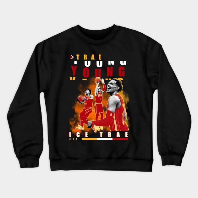 Trae Young Crewneck Sweatshirt by zamtex